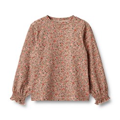 Wheat T-Shirt Norma LS - Rose flower meadow